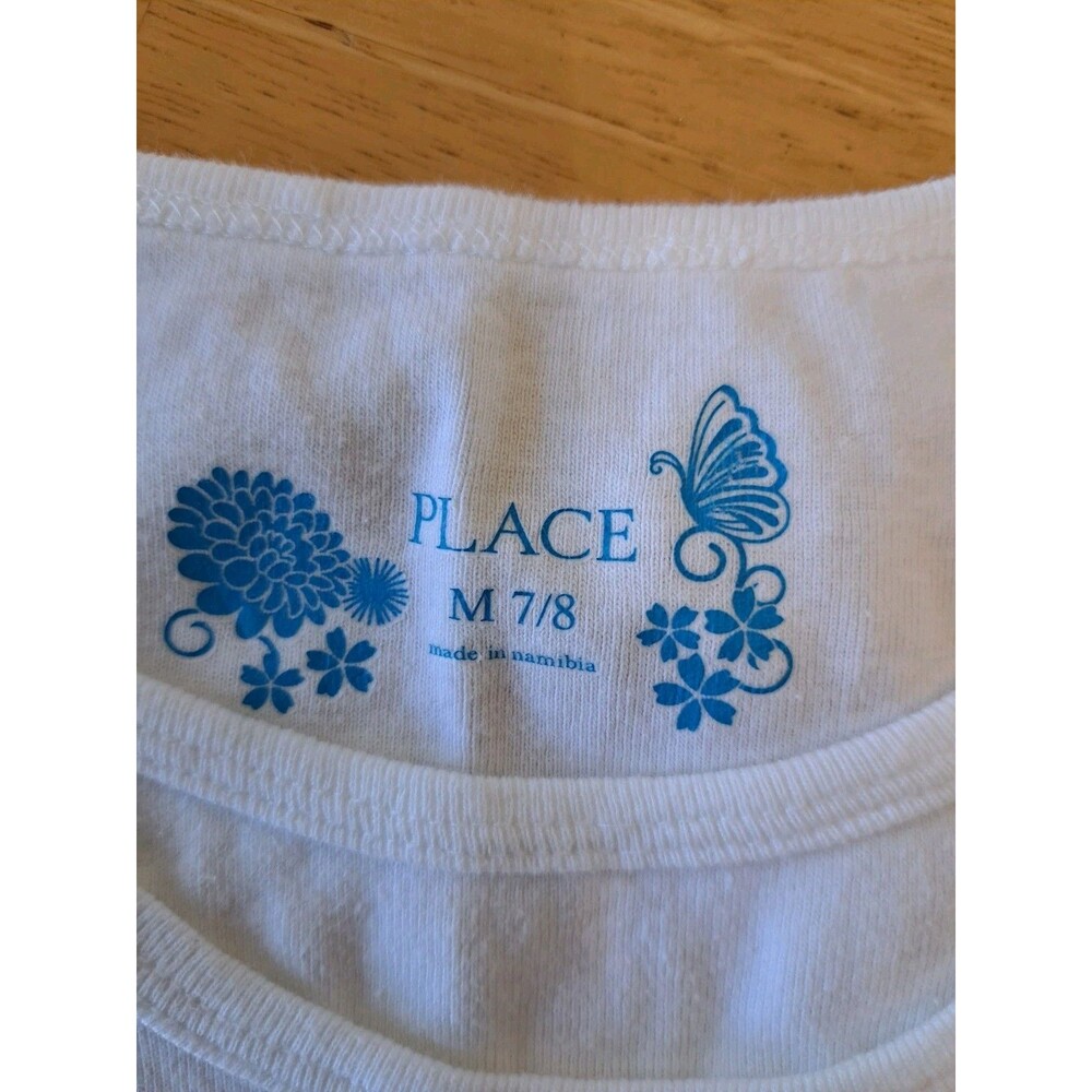 Children's Place Girls Ribbon Skirt & 2 White Tops Lot of Sizes 7/8 & XL 14 - Picture 7 of 13